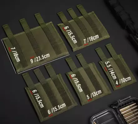 ATSC väreilysuoja äänenvaimentimiin 15,5 cm vihreä - Äänenvaimentimet ja niiden varusteet - 23670 - 2