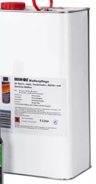 Brunox Turbo aseöljy 5 l kanisteri - Aseöljyt ja rasvat - 19760 - 1