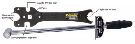 Wheeler Engineering AR-15 työkalu ja momenttivarsi - Asesepäntyökalut - 24580 - 2