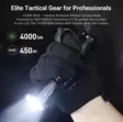 Nextorch TA30D Max taktinen valaisin setti 4000 lumenia 450 m - Käsivalaisimet
 - 22280 - 2