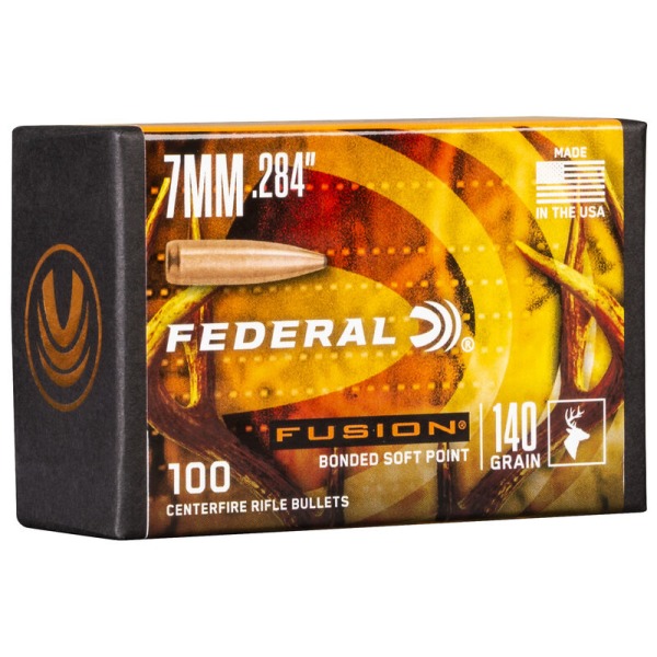 7 mm Federal 140 grainia Fusion BT 100 kpl - 7 mm (.284) - 14760 - 1