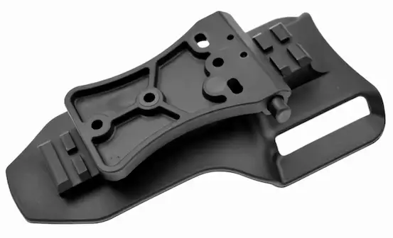 ATSC Pistoolikotelon QLS vyökiinnike Multi Ride Picatinny säädettävä musta - Koteloiden lisävarusteet - 23470 - 1
