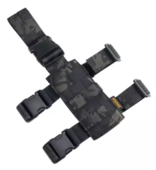 ATSC Pistoolikotelo Warrior M5 Spanker Elite Molle:n reisitelakka Multicam tumma oikea/vasen - Valokotelot - 23540 - 1