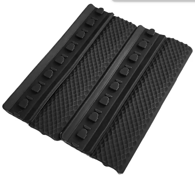 ATSC suojapalat Keymod kiskoon kumia musta 4 kpl setti - AR-15 - 23510 - 1