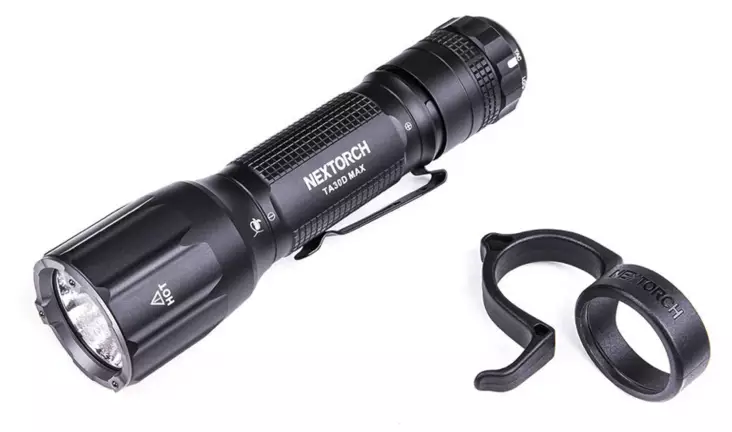 Nextorch TA30D Max taktinen valaisin setti 4000 lumenia 450 m - Käsivalaisimet
 - 22280 - 1