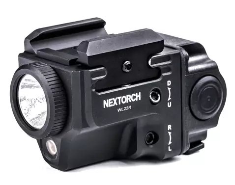 Nextorch WL22R asevalaisin 650 lumenia 102 m punaisella laserilla - Asevalaisimet
 - 22300 - 1