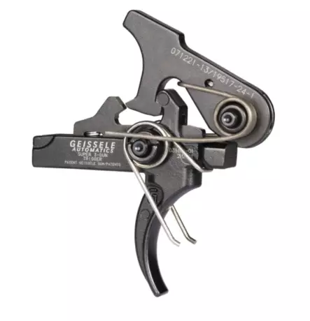 Geissele S3G AR-15/AR-10 Super 3-Gun hybridilaukaisukoneisto 3-4 tai 4.5-5.5 paunaa - Laukaisukoneistot - 19731 - 1