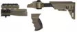 ATI AK-47 Strikeforce taittoperä, etutukki ja pistoolikahva, ruskea (FDE) - Muut kiväärit - 24531 - 1