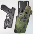 ATSC Pistoolikotelo Warrior M2 Glock 17 / CZ P-10F valomalli Low Ride M05 NIR oikeankätinen - Valokotelot - 23171 - 5