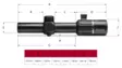 Burris RT-6 1-6x24mm valaistu Ballistic AR ristikko - Burris - 24511 - 5