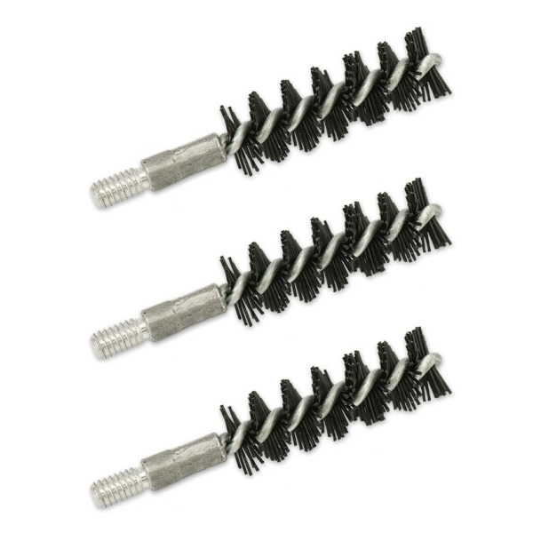 Bore Tech nylonharja .40/10 mm pistooli 3 kpl - Pronssi-, nylon- ja teräsharjat - 13801 - 1