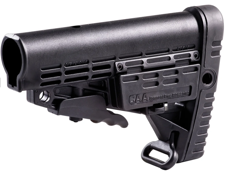 CAA teleskooppiperä Picatinny-sivukiskolla commercial-putkeen - AR-15 - 17261 - 1