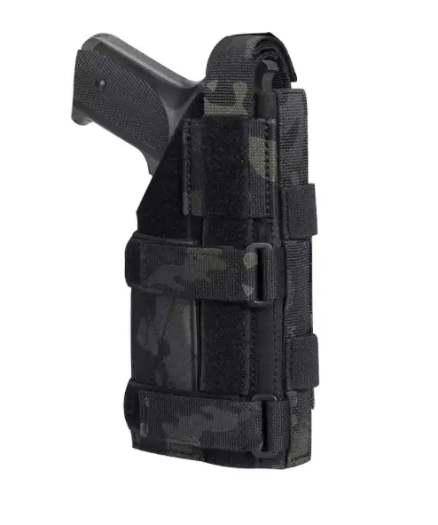 ATSC Pistoolikotelo Warrior M5 Spanker Elite Molle säädettävä yleismalli valoille Multicam tumma oikeankätinen - Valokotelot - 23531 - 1