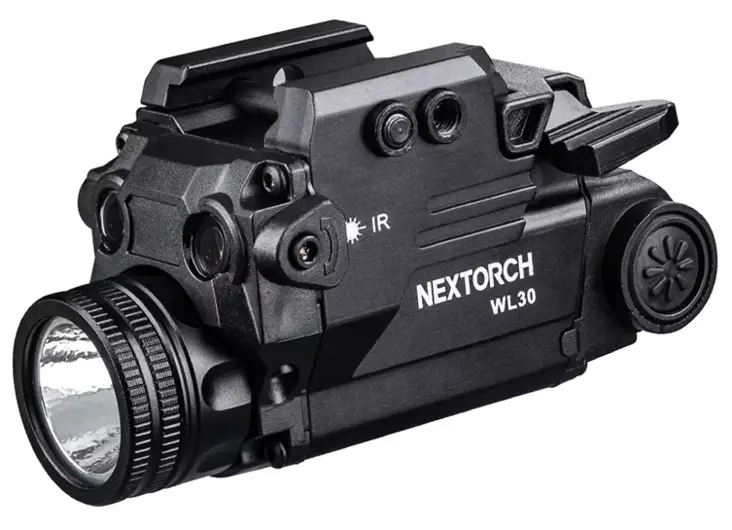 Nextorch WL30 asevalaisin 400 lumenia vihreällä ja IR laserilla 3-in-1 - Asevalaisimet
- 22291 - 1