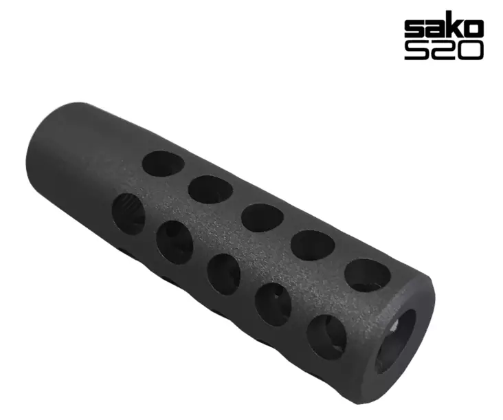 Sako S20 Muzzle brake Slim MT5/8x24 D18 uritetu piippu musta - Sako S20 varusteet ja osat - 23281 - 1