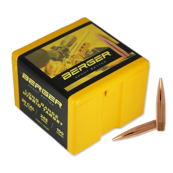 .308 Berger 245 grainia Long Range Hybrid Target 100 kpl - .308 - 14362 - 1