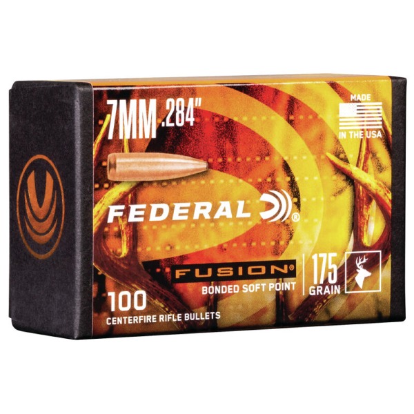7 mm Federal 175 grainia Fusion BT 100 kpl - 7 mm (.284) - 14762 - 1