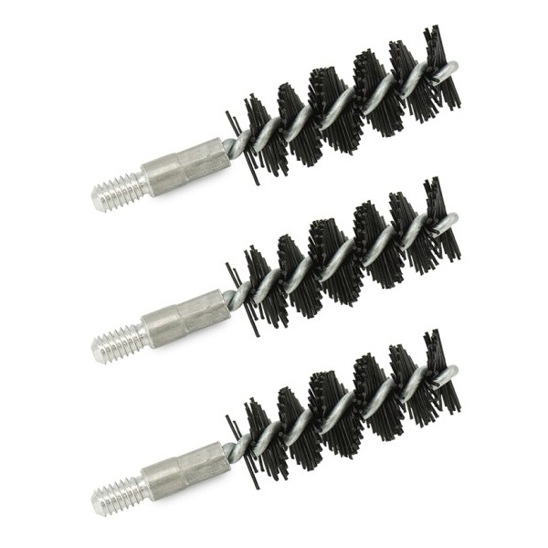 Bore Tech nylonharja .44/.45 pistooli 3 kpl - Pronssi-, nylon- ja teräsharjat - 13802 - 1