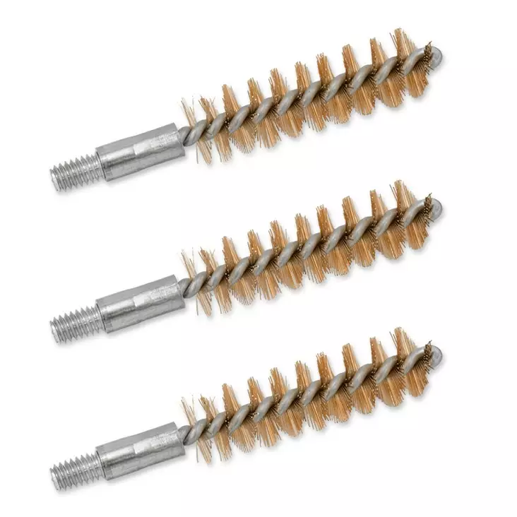 Bore Tech pronssiharja .357/9 mm pistooli 3 kpl - Pronssi-, nylon- ja teräsharjat - 13762 - 1