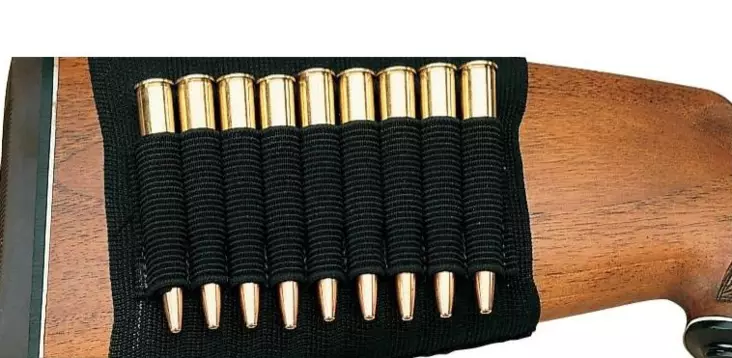 Allen panoskotelo aseen perään 9:lle kiväärin panokselle - Panosvyöt ja -kotelot - 19842 - 1