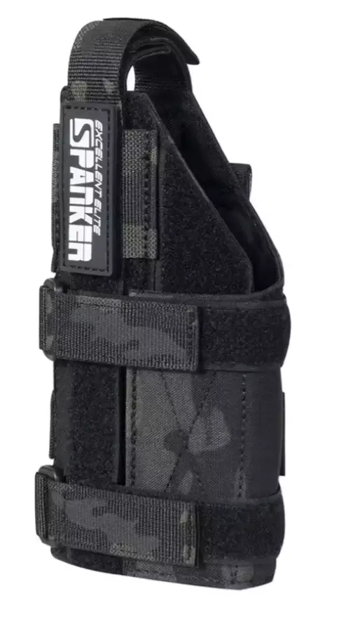 ATSC Pistoolikotelo Warrior M5 Spanker Elite Molle säädettävä yleismalli valoille Multicam tumma vasenkätinen - Valokotelot - 23532 - 1