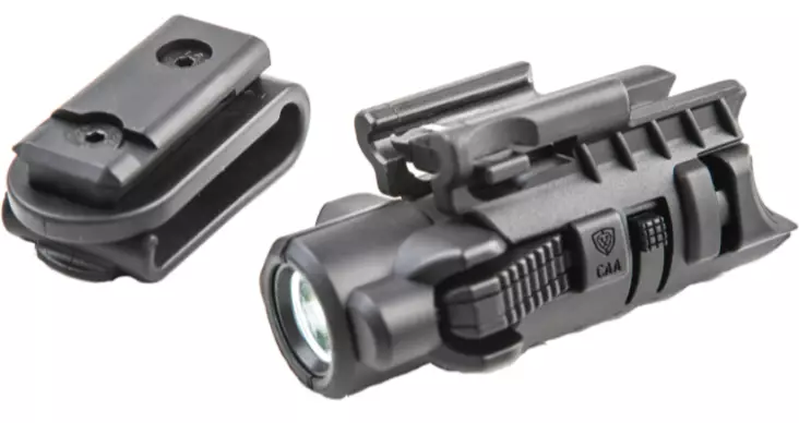 CAA Roni valaisin 500 lumenia musta - Pistoolin konversiokitit - 23092 - 1