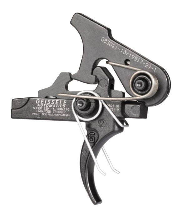 Geissele SSA-E AR-15/AR-10 Super Semi-Auto 2-vaiheinen laukaisukoneisto 3.5 paunaa - Laukaisukoneistot - 19732 - 1