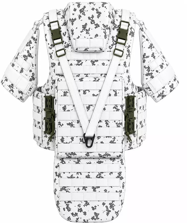 WeWin WarPro vaateosa M05 NIR talvi Full Protection luoti- / sirpaleliiviin - Luotiliivit- ja levyt
 - 23662 - 1