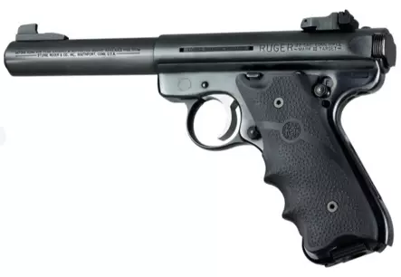 Hogue Ruger MK II&III kahva sormiurilla, musta - Pistoolin ja revolverin kahvat - 10863 - 1