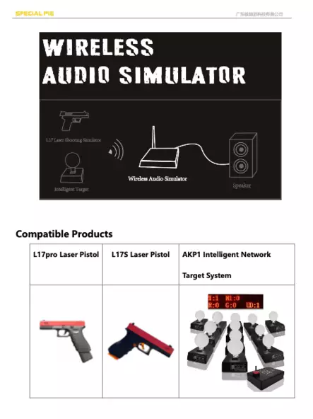 Special Pie äänisimulaattori - Kylmäharjoittelu ja ammuntasimulaattorit - 22223 - 2