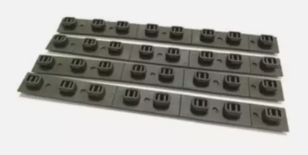 Tikka M-LOK kisko suojapalat 4 kpl FDE - Tikka Ace varusteet ja osat - 23253 - 2