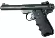 Hogue Ruger MK II&III kahva sormiurilla, musta - Pistoolin ja revolverin kahvat - 10863 - 1