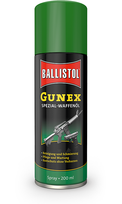 Ballistol Gunex aseöljy 200 ml spraypullo - Aseöljyt ja rasvat - 13643 - 1
