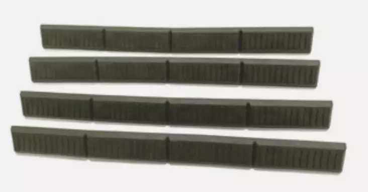 Tikka M-LOK kisko suojapalat 4 kpl FDE - Tikka Ace varusteet ja osat - 23253 - 1