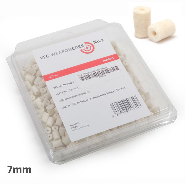 VFG huopatulppa 7 mm 500 kpl - VFG tulpat - 11853 - 1