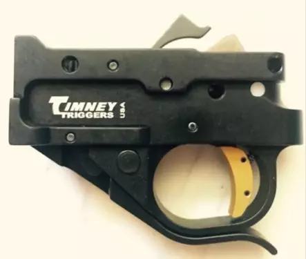 Timney Ruger 10/22 laukaisukoneisto musta, kullanvärinen liipaisin - Laukaisukoneistot - 13634 - 1
