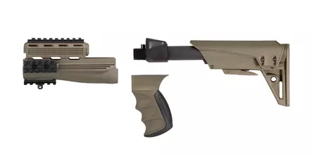 ATI AK-47 Elite TactLite tukki paketti, ruskea - Muut kiväärit - 13174 - 1