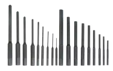 Wheeler Engineering roll pin lyömätappisarja - Asesepäntyökalut - 13704 - 2