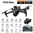 Lenovo V918 Max GPS drone setti - Kivat kamat - 23754 - 9