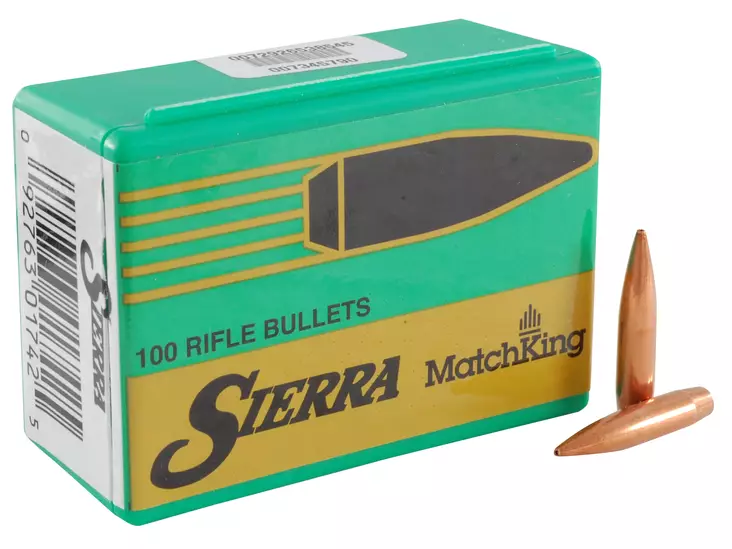 6,5 mm Sierra MatchKing 142 grainia HPBT 100 kpl - 6,5 mm (.264) - 13144 - 1