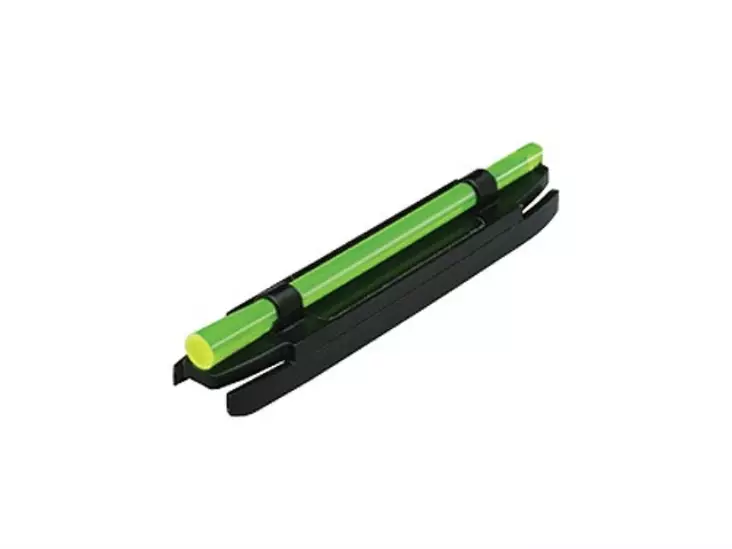 Hiviz Birdbuster haulikon etutähtäin, vihreä ja punainen kuitu, magneettikiinnitys, sopii 1/4"-3/8" kiskoon - Haulikon tähtäimet - 10844 - 1