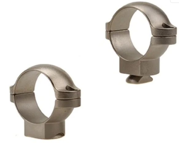 Leupold STD kiikarinrenkaat 1" Medium .770" hopea - STD renkaat - 11174 - 1