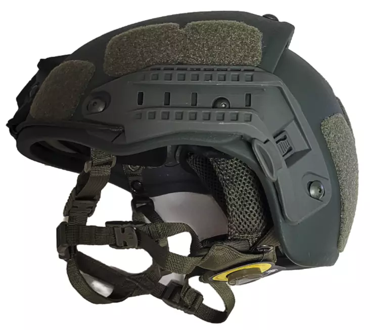 MBP AirFrame ARC ballistinen kypärä NIJ IIIA vihreä, koko L - Kypärät ja niiden varusteet - 23614 - 1