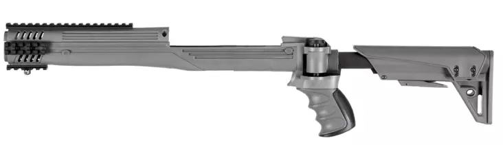 ATI Ruger Mini 14/30 Strikeforce Gen2 tukki, harmaa - Muut kiväärit - 24534 - 1