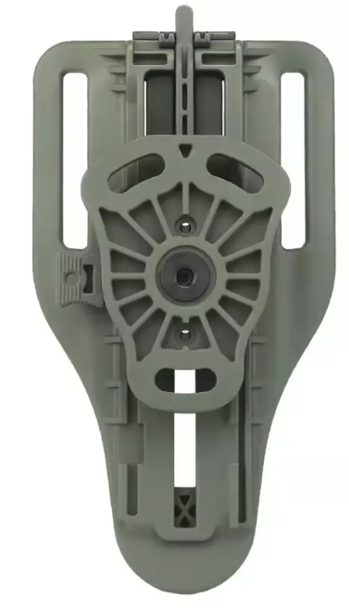 ATSC Pistoolikotelon QLS vyökiinnike Mid Ride vihreä korkeussäädettävä 3-asentoinen - Koteloiden lisävarusteet - 23184 - 1