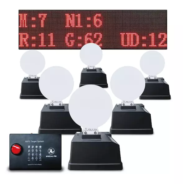 Special Pie pop-up älykäs maalitaululaitesetti 6 maalia - Kylmäharjoittelu ja ammuntasimulaattorit - 22214 - 1