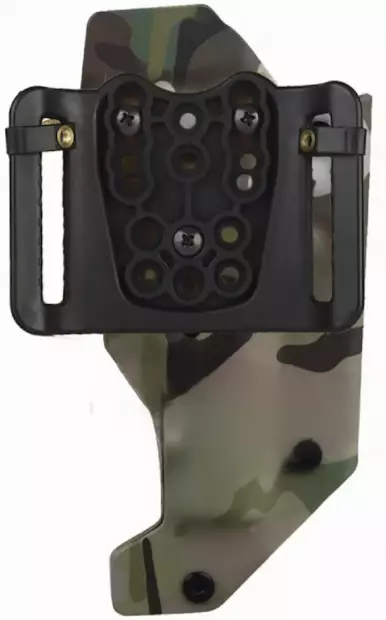 ATSC Pistoolikotelo Warrior M4 SD2 valo- ja äänenvaimenninmalli High Ride Multicam oikeankätinen - Valokotelot - 23485 - 2
