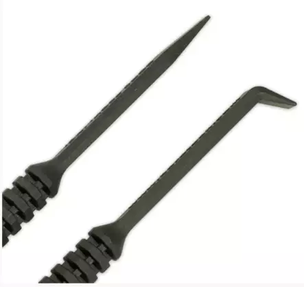 Bore Tech puhdistustikku 7" polymeeria - Pronssi-, nylon- ja teräsharjat - 22185 - 2