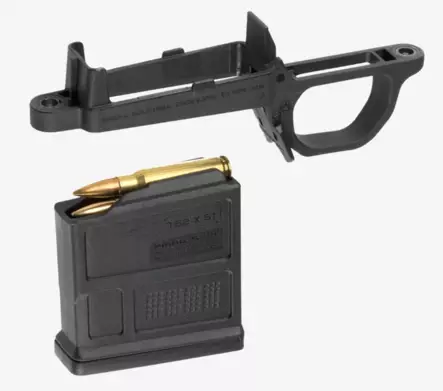 Magpul vaihtosarja AICS lippaille Remington 700 Hunter tukkiin, sisältää 5 patruunan 308 Win lippaan - Muut kiväärit - 12765 - 1