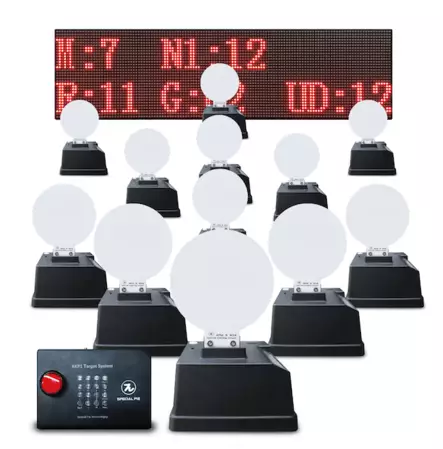 Special Pie pop-up älykäs maalitaululaitesetti 12 maalia - Kylmäharjoittelu ja ammuntasimulaattorit - 22215 - 1